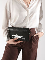 Longchamp Le pliage energy Clutch Groen-vue-porte