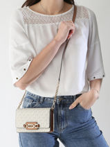 Cross Body Tas Heather Michael kors Veelkleurig heather F2G7HC1B-vue-porte