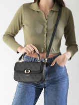 Cross Body Tas Orlina Logo Guess Zwart orlina logo SG954020-vue-porte