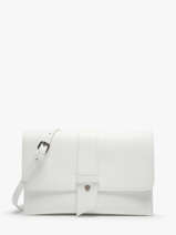 Cross Body Tas Caviar Leder Milano Wit caviar CA240610