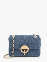 Cross Body Tas Moon Linnen Vanessa bruno Blauw moon 70V40326