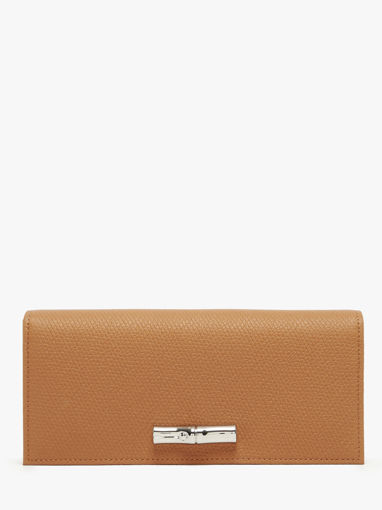 Longchamp Le roseau Portefeuille Beige
