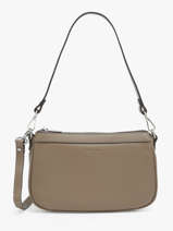 Cross Body Tas Confort Leder Hexagona Beige confort 462348
