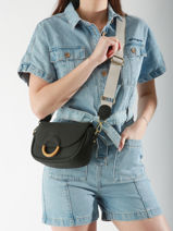 Cross Body Tas S Crocus Woomen Zwart crocus WCRO03-vue-porte