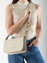 Cross Body Tas Heliconia Woomen Beige heliconia WHEL03-vue-porte