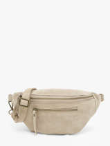 Heuptasje Leder Milano Beige velvet VE24119