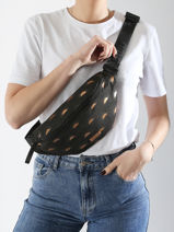 Medium Omkeerbare Belt Bag Cabaia Grijs belt bag BELTBAGM-vue-porte