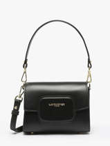 Cross Body Tas Paris Pad Leder Lancaster Zwart paris pad 59