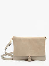 Cross Body Tas Velvet Caviar Leder Milano Beige velvet caviar VC24114