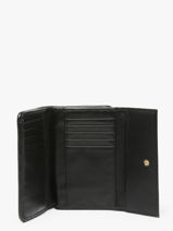 Portefeuille Leder Nat et nin Zwart vintage LOTTI-vue-porte