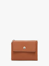 Portemonnee Met Kaarthouder Grained Flora & co Bruin grained F5019