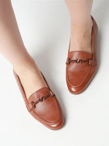 Mocassins Uit Leder Tamaris Goud women 44-vue-porte