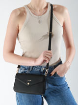 Cross Body Tas Saffiano David jones Grijs saffiano CM6120H-vue-porte