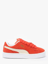 Sneakers Uit Leder Puma Rood women 39520552