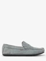 Mocassins Uit Leder Tommy hilfiger Grijs men 4998PN6