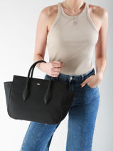 Handtassen Daily City Lacoste Rood daily city NF4923DZ-vue-porte