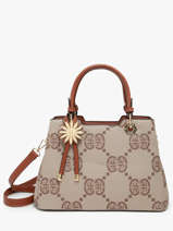 Handtas Signed Miniprix Beige signed 10