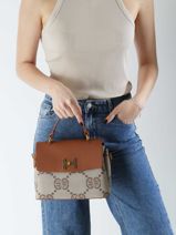 Handtas Signed Miniprix Beige signed 1-vue-porte