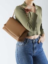 Cross Body Tas Plum Torrow Beige plum TPLU01-vue-porte