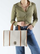 Handtas Brooke Met Schouderriem Laurent david Bruin ld bags 943-vue-porte