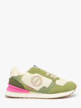 Sneakers Uit Leder No name Groen women IPSMEN2Z