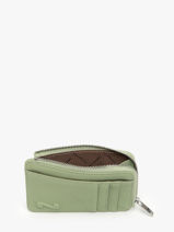 Portemonnee Leder Nathan baume Groen original n 217N-vue-porte