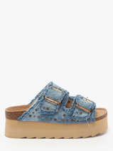 Slippers Colors of california Blauw women HCBES41