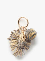 Sleuterhanger Poisson Raffia Vanessa bruno Veelkleurig charms 96V42984