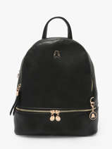 Rugzak Lulu castagnette Zwart zip WILLO