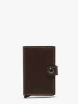 Kaarthouder Original Leder Secrid Bruin original MO
