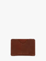 Kaarthouder Leder Paul marius Bruin vintage GABIN