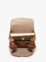 Portemonnee Le Gustave Leder Paul marius Goud vintage GUSTAVEM-vue-porte