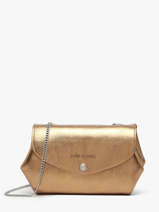 Crossbody Tas Le Gustave Leder Paul marius Goud vintage GUSTAVEP