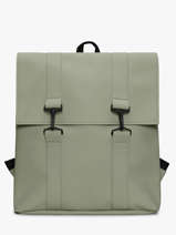Msn Bag - Rugzak 1 Compartiment Met 15" Laptopvak Rains Groen city 13300