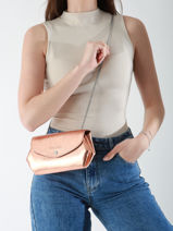 Crossbody Tas Le Gustave Leder Paul marius Goud vintage GUSTAVEP-vue-porte