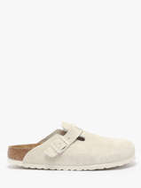 Slippers Uit Leder Birkenstock Beige women 1027693