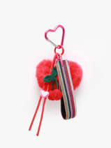 Bag Charm Bon Coeur Fifille club Rood grigris COE