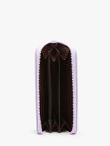 Portefeuille Button Miniprix Violet button 78SM2667-vue-porte