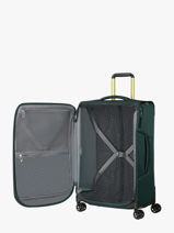 Soepele Reiskoffer Respark Samsonite Groen respark KJ3006-vue-porte