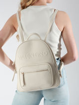 Rugzak Valentino Beige rised re VBS8P921-vue-porte