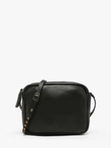 Cross Body Tas Leather Leder Biba Zwart leather BET8L