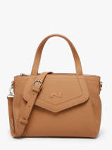 Handtas Cacao Leder Nathan baume Bruin candy 6