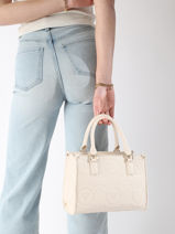 Handtassen Samba Re Valentino Beige samba re VBS8ZG04-vue-porte