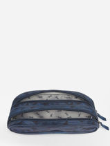 Pennenzak 2 Compartimenten Cameleon Blauw actual PBBATROU-vue-porte