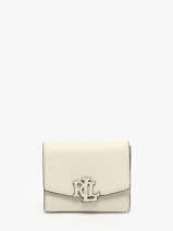 Portefeuille Cameryn Leder Lauren ralph lauren Wit cameryn 32966782
