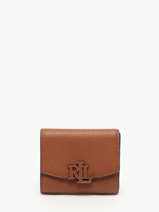 Portefeuille Cameryn Leder Lauren ralph lauren Bruin cameryn 32966782