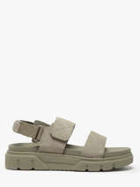 Sandalen Uit Leder Timberland Groen women 61MGEO31