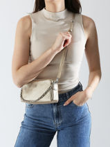 Cross Body Tas Vintage Leder Mila louise Beige vintage 23673XSX-vue-porte