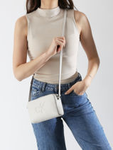 Cross Body Tas Sculpted Calvin klein jeans Geel sculpted 4K3036G-vue-porte
