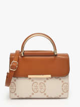 Handtas /cross Body Signed Miniprix Bruin signed 2